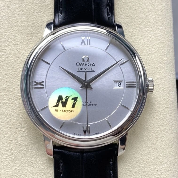 N1 Factory Omega De Ville 424.13.40.20.02.001 1:1 Best Edition Replica Watch